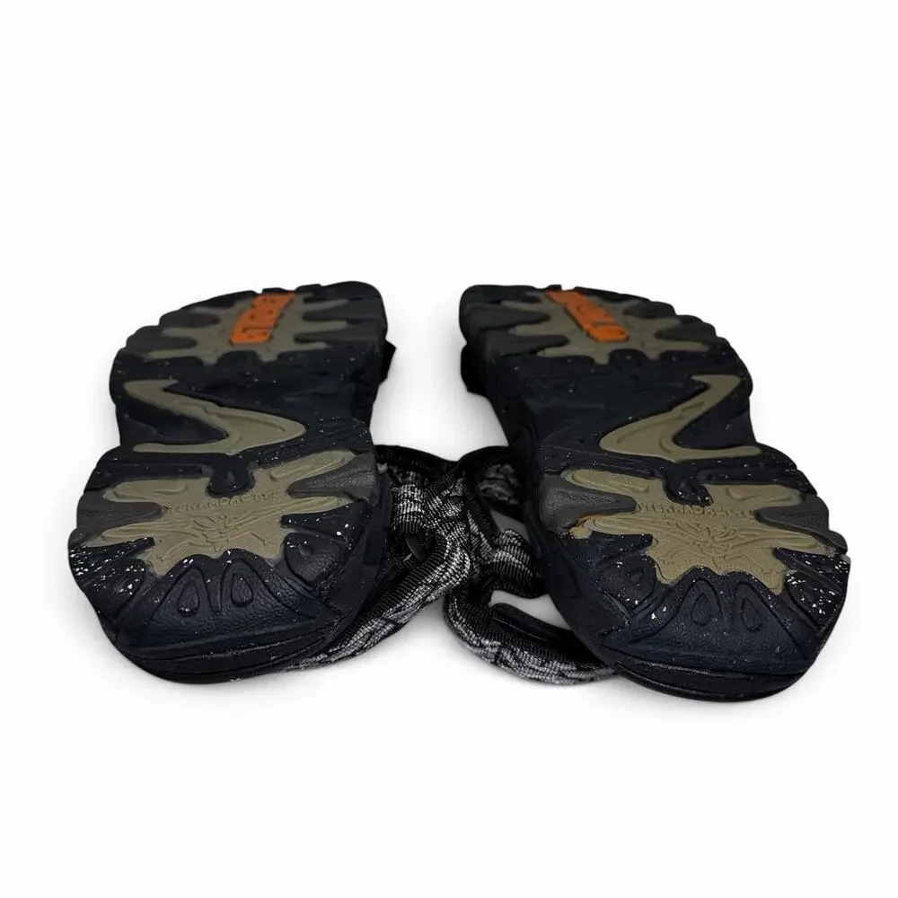Teva Hiking Sandals Terra Fi Mens Sz 9 Black Gray Sport Trail Outdoor